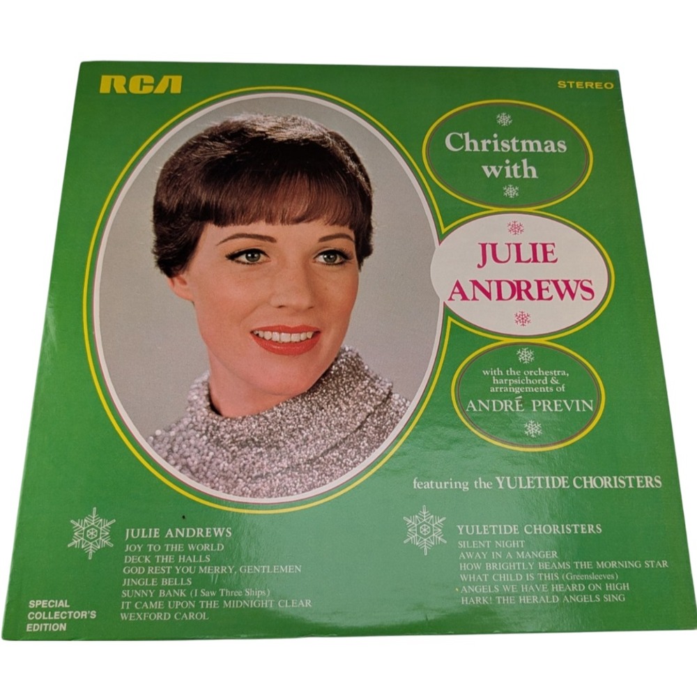 Julie Andrews Christmas With LP 1969 RCA PRS 290 Hollywood Special Edition EX VG